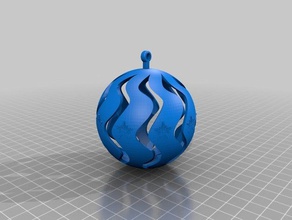 di natale pallina sculture 3d print model - Mito3D