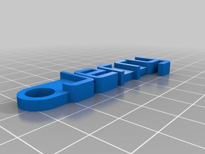 my customized jerry keychain organization 3d print model - Mito3D