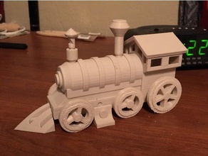 çuf tren araç Noel hediyesi model trenler oyuncak oyuncaklar 3d print model - Mito3D