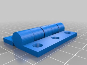 my customized hinge v2 parts 3d print model - Mito3D