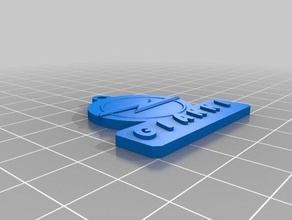 my customized car keyringwith logos gianni keychains 3d print model - Mito3D