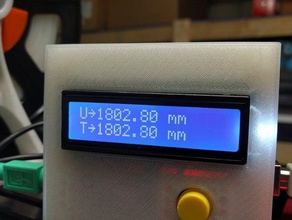 digital filamento contador de uso arduino 3d la impresora accesorios caso 3d print model - Mito3D