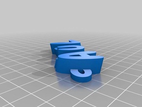 abuelov Schlüsselanhänger angepasst 3d print model - Mito3D