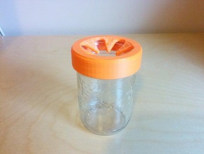 la semilla de aguacate germinador mason jar al aire libre jardín 3d print model - Mito3D