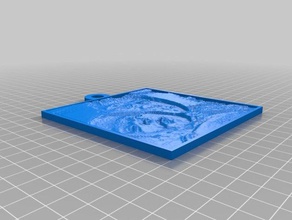warren 2d art personalizado 3d print model - Mito3D