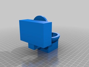 wc 3d impressão 3d print model - Mito3D