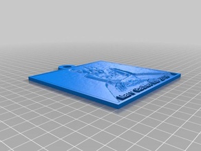 mca lithopane 2 d a arte personalizado 3d print model - Mito3D