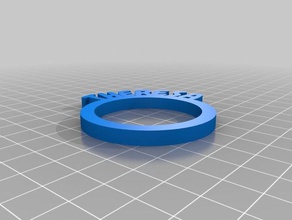 theresa personalizado anéis de guardanapo a cozinha jantar 3d print model - Mito3D