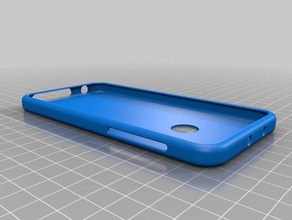huawei honor 8 flex case mobile phone 3d print model - Mito3D