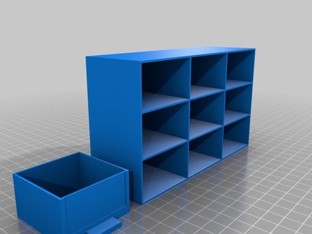 cajones3x3 organization customized 3D print model - Mito3D