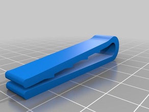 tie clip other 3d print model - Mito3D
