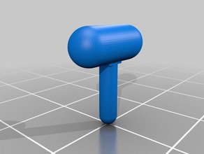 baby Spielzeug hammer Spiel Zubehör 3d print model - Mito3D