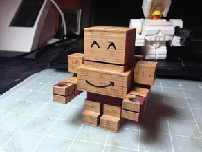 mech ville prototype bloxy modules de jeux action figure mignon mecha mechcity pilote le robot super deformed 3d print model - Mito3D