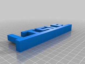 nombre de la insignia 3d impresión pruebas 3d print model - Mito3D