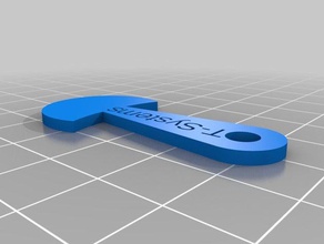 a t-systems carrinho de token do agregado familiar suprimentos personalizado 3d print model - Mito3D