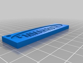 koda gratis Schlüsselanhänger 3d drucken 3d print model - Mito3D