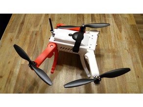quadcopter f450 marco rc vehículos 3d print model - Mito3D