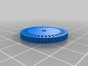 base della ruota fonica il fai da te rilevamento rivelatore luce del mouse trackball 3d print model - Mito3D