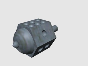 trottola dadi dado spinin superiore trompo 3d print model - Mito3D