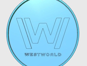 westworld christmas ornament decor hbo 3d print model - Mito3D