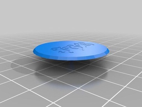 il mio personalizzati golf ball marker sport all'aperto 3d print model - Mito3D