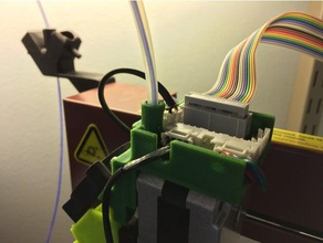 afinia de la serie h h479480 cable enfriamiento caja tubo alimentador apoyo 3d impresora partes 3d print model - Mito3D