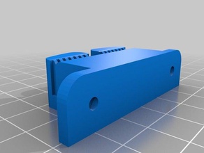 belt clamp aluminum bed upgrade prusa i3 3d printer parts 3d print model - Mito3D