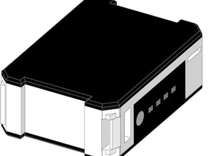 18650 fatshark-come la cassa di batteria sovra-progettato 84v hobby fpv skyzone 3d print model - Mito3D