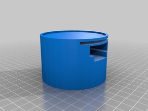 soporte del sensor de la línea par fantasma ranura 3d impresión 3d print model - Mito3D