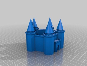 eoy castle buildings structures customized 3d print model - Mito3D