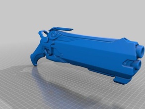 reapers pistol grip shotgun overwatch props cosplay 3d print model - Mito3D