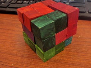 Rompecabezas de 3x3 cubo 3d impresión 3d print model - Mito3D