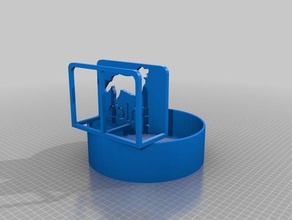perro tazón de comida especial la herramienta los titulares cajas 3d print model - Mito3D