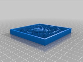 özelleştirilmiş lithopane benim 2d sanat 3d print model - Mito3D