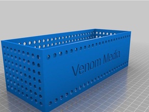 my customized crate label labeled container 2-1 containers 3d print model - Mito3D