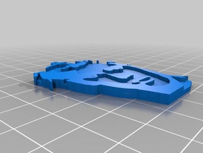 justin bieber ornamento albero di natale 2d art keychain trasparente 3d print model - Mito3D