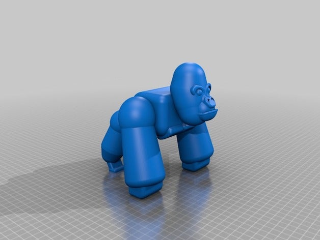 rambo gorila brinquedos jogos 3D print model - Mito3D