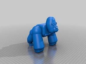 rambo gorille les jouets jeux 3d print model - Mito3D