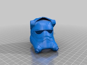 star wars episode 7 tie fighter helmet 3d printer parts 3d print model - Mito3D