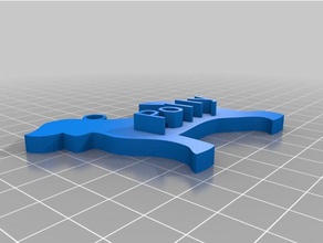 polly beagle Anahtarlık özelleştirilmiş 3d print model - Mito3D