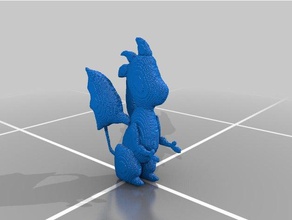 dragón criaturas 3d print model - Mito3D