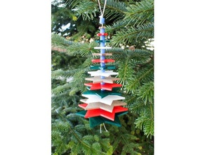 Weihnachtsbaum Dekor Weihnachts-Dekoration Weihnachten ornament xmas tree 3d print model - Mito3D