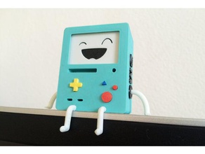 bmo sitting faces change toys games 3d print model - Mito3D