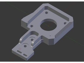 tronxy x3 de montage du moteur l'axe y 3d l'imprimante accessoires 3d print model - Mito3D