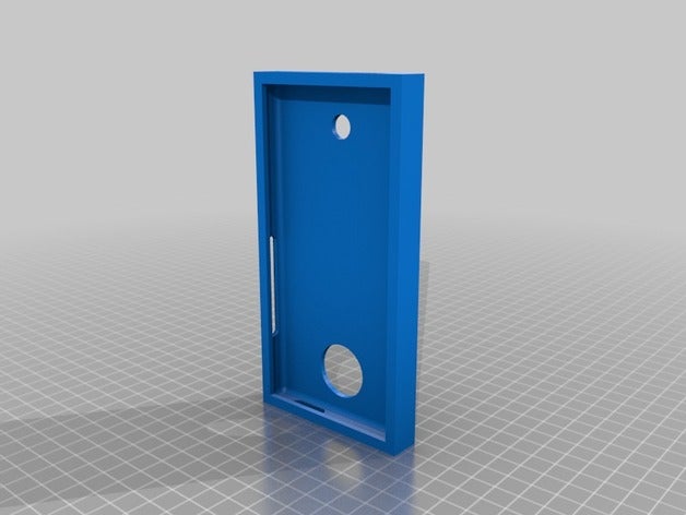 mattoni di stile caso del telefono blu r1 hd mobile 3D print model - Mito3D