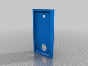 backstein-Stil Telefon Fall blu r1 hd mobile 3d print model - Mito3D