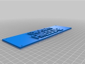 captain awesome office customized 3d print model - Mito3D