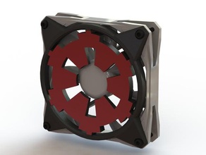 star wars empire ventilateur de 120mm linceul ordinateur 3d print model - Mito3D