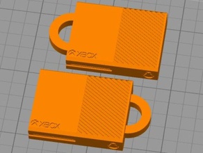 xbox one llavero llaveros 3d print model - Mito3D