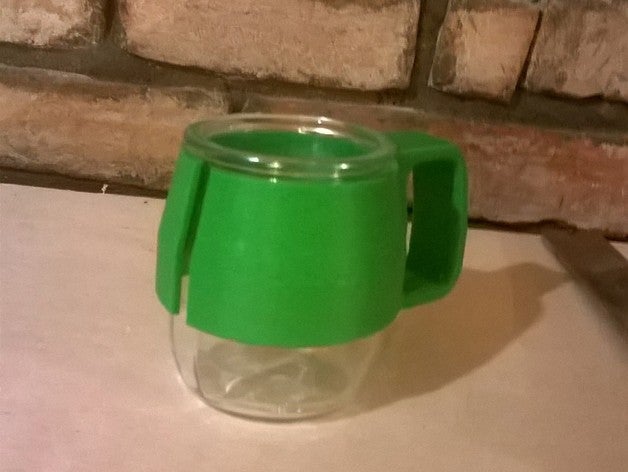 laiti&egravere manejar cocina de comedor el café la copa taza 3D print model - Mito3D